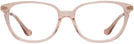 Square Transparent Blush Coach 6185 Computer Style Progressive View #2