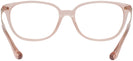 Square Transparent Blush Coach 6185 Computer Style Progressive View #4