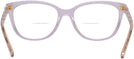 Square Transparent Lilac Coach 6186 Bifocal View #4