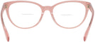 Round Milky Pink/transparent Pink Coach 6210U Bifocal View #4