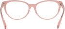 Round Milky Pink/transparent Pink Coach 6210U Progressive No Line Bifocal View #4