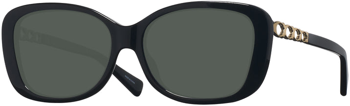 Rectangle Black Coach 8286 Progressive No Line Reading Sunglasses View #1