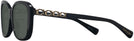 Rectangle Black Coach 8286 Bifocal Reading Sunglasses View #3