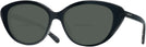 Cat Eye Black Glitter Coach 8288 Bifocal Reading Sunglasses View #1