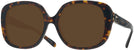 Oversized,Square Dark Tortoise Coach 8292 Progressive No Line Reading Sunglasses View #1