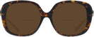 Oversized,Square Dark Tortoise Coach 8292 Bifocal Reading Sunglasses View #2
