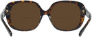 Oversized,Square Dark Tortoise Coach 8292 Bifocal Reading Sunglasses View #4