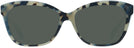 Square Blue Tortoise Coach 8305 Progressive No Line Reading Sunglasses View #2