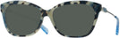 Square Blue Tortoise Coach 8305 Progressive No Line Reading Sunglasses View #1