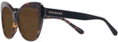 Cat Eye Dark Tortoise Coach 8317 Bifocal Reading Sunglasses View #3