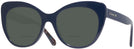 Cat Eye Navy Coach 8317 Bifocal Reading Sunglasses View #1