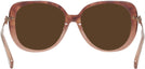 Oversized Peach Tortoise Coach 8320 Progressive No Line Reading Sunglasses View #4