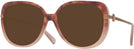 Oversized Peach Tortoise Coach 8320 Progressive No Line Reading Sunglasses View #1