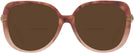 Oversized Peach Tortoise Coach 8320 Bifocal Reading Sunglasses View #2