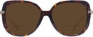 Oversized Dark Tortoise Coach 8320 Bifocal Reading Sunglasses View #2