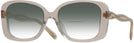 Oversized Transparent Grey Coach 8334U w/ Gradient Bifocal Reading Sunglasses View #1