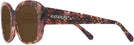 Butterfly Petal Tortoise Coach 8363U Bifocal Reading Sunglasses View #3