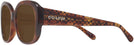 Butterfly Caramel Tortoise Coach 8363U Bifocal Reading Sunglasses View #3