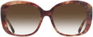 Butterfly Petal Tortoise Coach 8363U w/ Gradient Bifocal Reading Sunglasses View #2