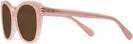 Cat Eye Milky Pink/transparent Pink Coach 8365U Progressive No Line Reading Sunglasses View #3