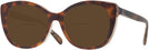 Cat Eye Tortoise/transparent Beige Coach 8365U Bifocal Reading Sunglasses View #1