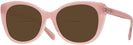 Cat Eye Milky Pink/transparent Pink Coach 8365U Bifocal Reading Sunglasses View #1