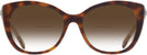 Cat Eye Tortoise/transparent Beige Coach 8365U w/ Gradient Bifocal Reading Sunglasses View #2