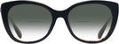 Cat Eye Black/dark Tortoise Coach 8365U w/ Gradient Bifocal Reading Sunglasses View #2