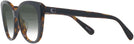 Cat Eye Black/dark Tortoise Coach 8365U w/ Gradient Bifocal Reading Sunglasses View #3