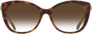 Cat Eye Tortoise/transparent Beige Coach 8365U w/ Gradient Progressive No-Line Reading Sunglasses View #2