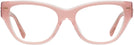 Cat Eye Milky Pink/transparent Pink Coach 8370U Computer Style Progressive View #2