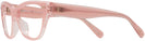 Cat Eye Milky Pink/transparent Pink Coach 8370U Progressive No Line Bifocal View #3