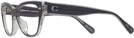 Cat Eye Black/transparent Grey Coach 8370U Progressive No Line Bifocal View #3