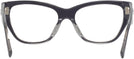 Cat Eye Black/transparent Grey Coach 8370U Progressive No Line Bifocal View #4