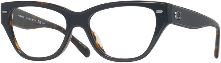 Cat Eye Black/dark Tortoise Coach 8370U Computer Style Progressive View #1