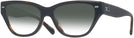 Cat Eye Black/dark Tortoise Coach 8370U Sunglasses View #1