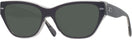 Cat Eye Black/transparent Grey Coach 8370U Progressive No Line Reading Sunglasses View #1