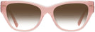 Cat Eye Milky Pink/transparent Pink Coach 8370U w/ Gradient Bifocal Reading Sunglasses View #2