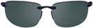 Rectangle Black / Grey Lens Maui Jim Ho&#39;okipa 407 Bifocal Reading Sunglasses View #2