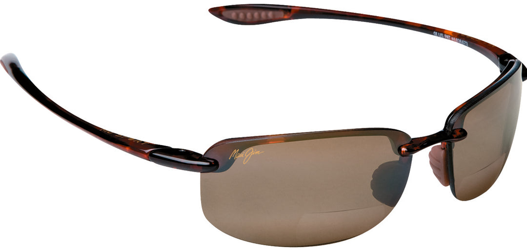 Tortoise / HCL Lens Maui Jim Ho'okipa 407 Bifocal Reading Sunglasses