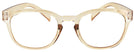 Square Crystal Brown Teacher&#39;s Pet Single Vision Full Frame View #2