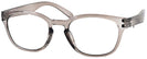 Square Crystal Grey Teacher&#39;s Pet Single Vision Full Frame View #1