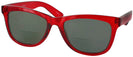Wayfarer Red Crystal Becca Bifocal Reading Sunglasses View #1