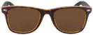 Wayfarer Distressed Brown Big Sur Progressive No Line Reading Sunglasses View #2