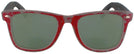 Wayfarer Distressed Red Big Sur Progressive No Line Reading Sunglasses View #2