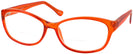 Rectangle Crystal Orange Eye Q Bifocal View #1