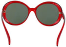 Oversized Red Crystal Jackie Bifocal Reading Sunglasses View #4