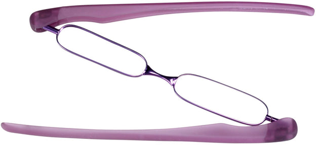 Rectangle Plum Panini II Single Vision Half Frame View #1