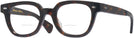 Square Classic Tortoise Kala 8mm Bifocal View #1