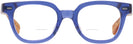 Square Translucent Blue Kala 8mm Bifocal View #2